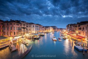 Night time Grand Canal
