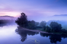 Dordogne River in the Mist